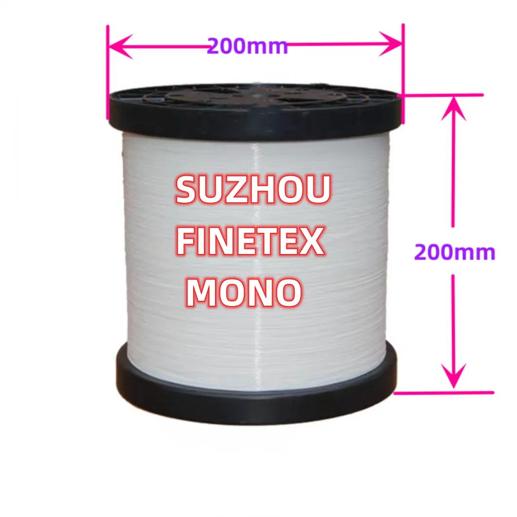 Polyester Nylon Monofilament Fish Yarn 20D - 5.0 mm Used For Zipper / Fish Line / 3D Fabric / Shoes Upper etc......