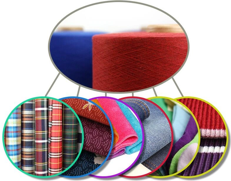 Recycled Cotton Yarn Ne 12/1 16/1 20/1 OE Recycled Socks Yarn Polyester Yarn Sewing Thread Viscose Rayon Yarn Acrylic Yarn