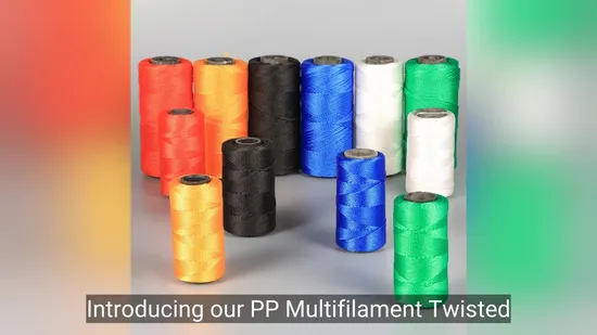 PP Multifilament Twisted Mason Twine/Polypropylene Twine 