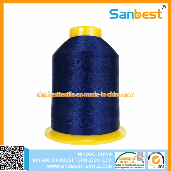 100% Trilobal Polyester Embroidery Thread with High Quality