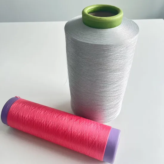 Grs Certified Recycled Fine Denier Polyester DTY Yarn 