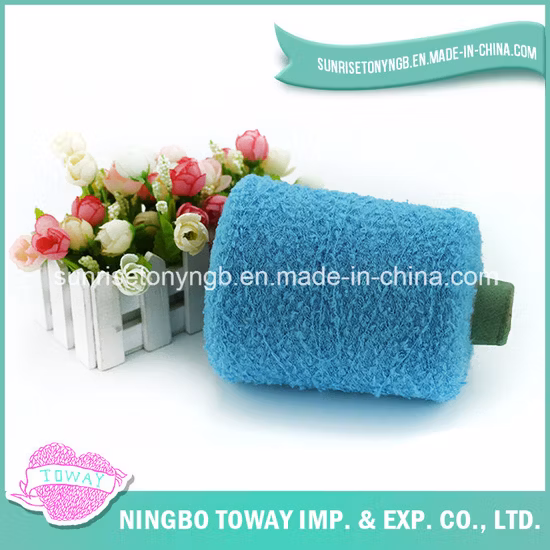 Textile Custom Colored Wool Acrylic Boucle Hand Knitting Fancy Yarn