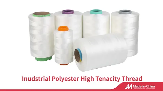 High Strength Custom Industrial Polyester Sewing Thread for Jackets 
