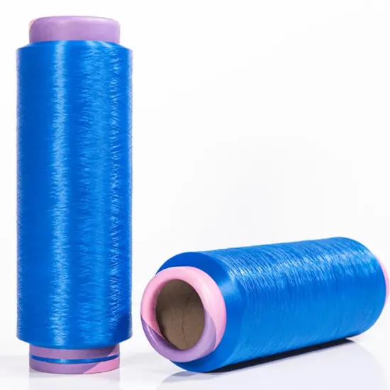 Cationic Filament 75D/144f/2 FDY Grs Low Temperature Dope Dyed for Sports Wear 