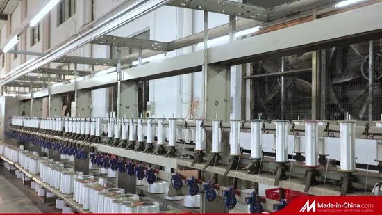 120d/2 4000m 100% Trilobal Polyester Embroidery Thread for Machine Embroidery 