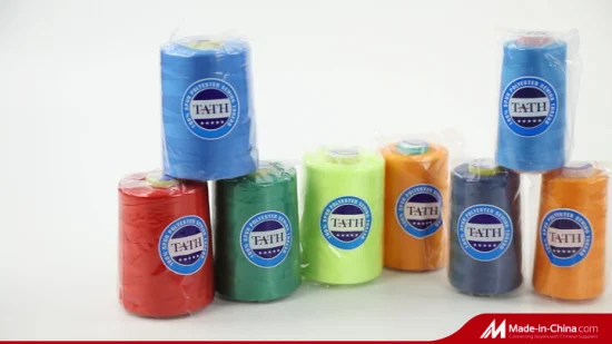 Spun Polyester Sewing for Clothes, TFO Quality, Tex40 (30s/2) , Tex30 (40s/2) , etc. Polyester Sewing Thread