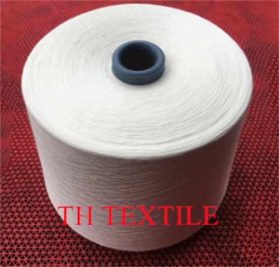 Ne 30/1 100% Cotton Combed Yarn Raw White Yarn 